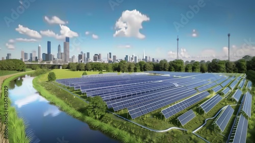 Assessing the Viability of Large-Scale Solar Farms in Urban Settings photo