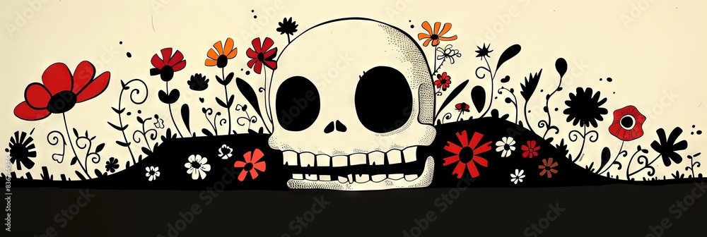 Day of the dead calavera sugar skull Day of the dead calavera sugar skull