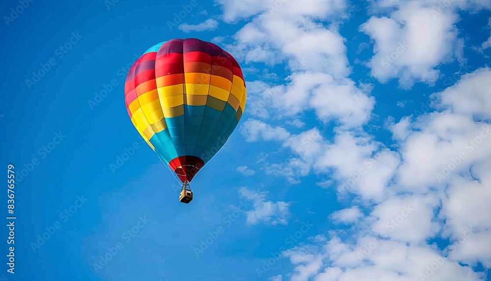 Vibrant Balloons Soar through the Blue Skies of Adirondack, Queensbury, New York Vibrant Balloons Soar through the Blue Skies of Adirondack, Queensbury, New York