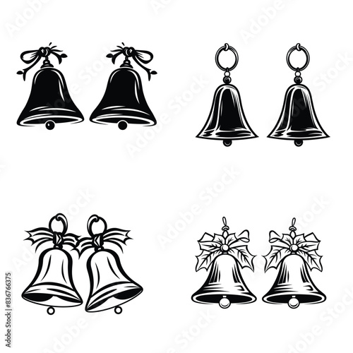 set of christmas bells