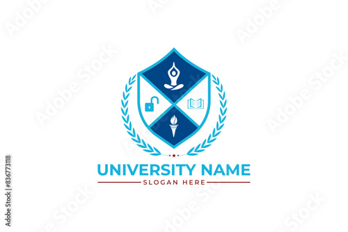 I will education logo for school, college, academy