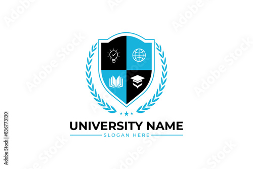 I will education logo for school, college, academy