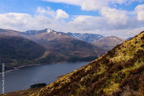 Carn Eighe, Loch Mullardoch Scotland highlands Glen Affric Cannich photo
