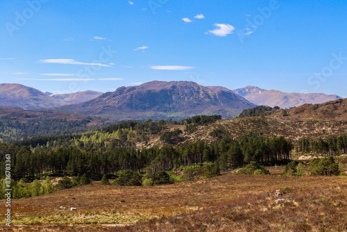 Scotland highlands Glen Affric Cannich photo