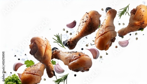 grilled chicken with vegetables