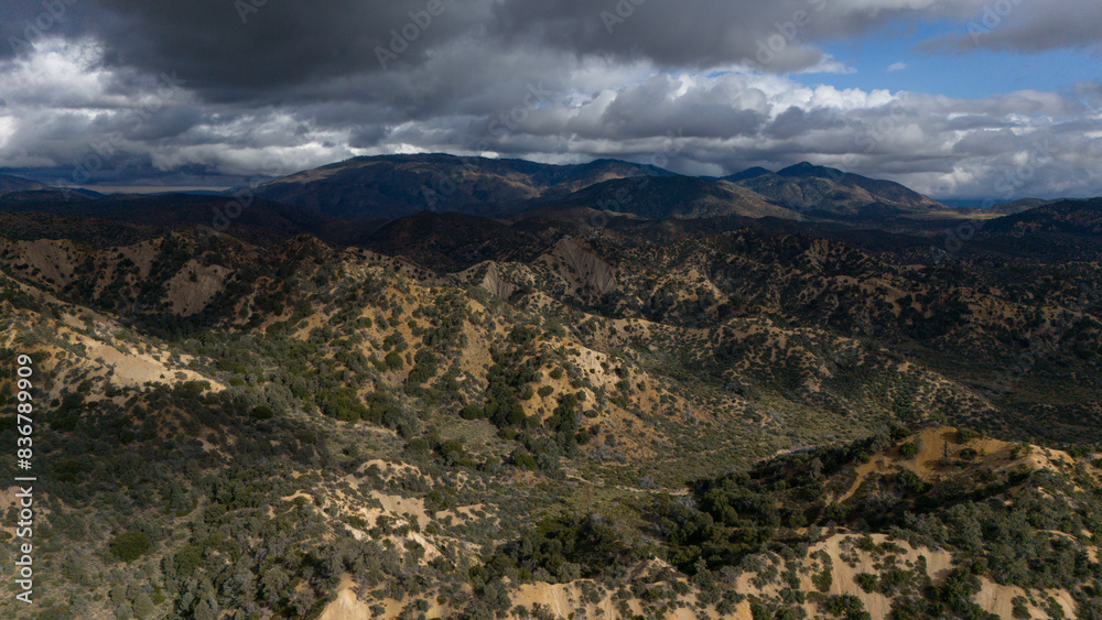 Storm Clouds over Grade Valley, Los Padres National Forest, Ventura County, California Storm Clouds over Grade Valley, Los Padres National Forest, Ventura County, California