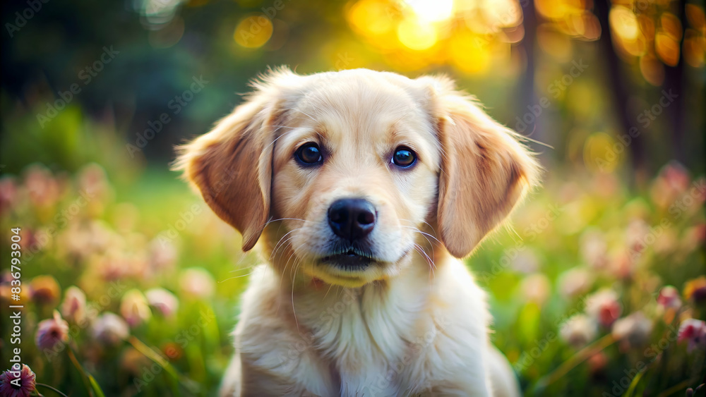 portrait of a puppy portrait of a puppy