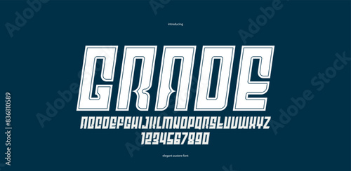 Geometric italic and bold s...