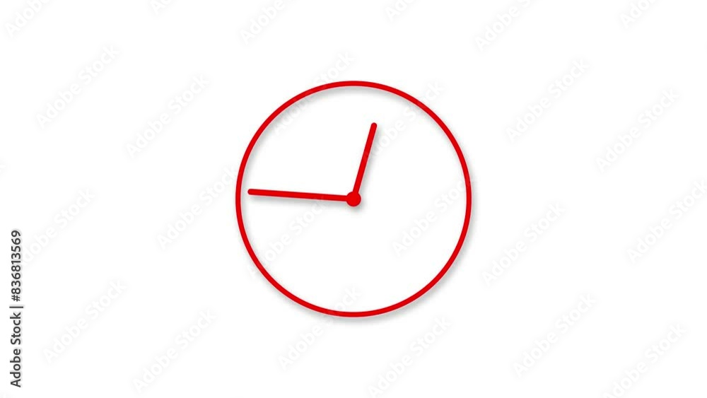 Clock Counting Down 24 Hour Day Fast Speed. Clock with moving arrows. Clock time lapse UHD 4K Animation. Clock Counting Down 24 Hour Day Fast Speed. Clock with moving arrows. Clock time lapse UHD 4K Animation.