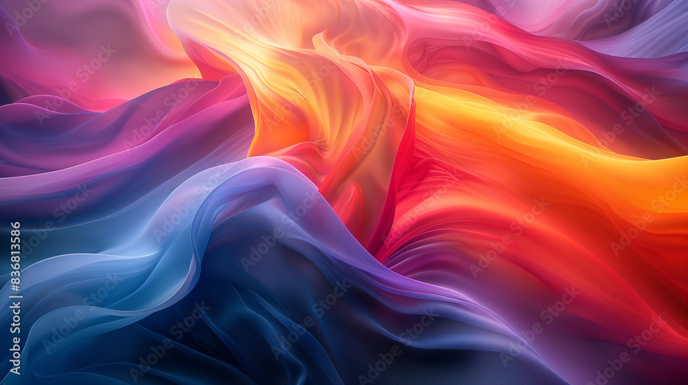 abstract colorful smoky background