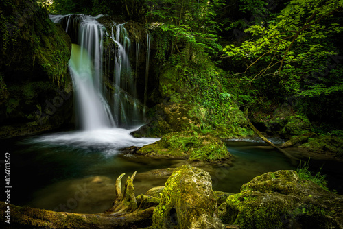 La Vaioaga waterfall, Romania