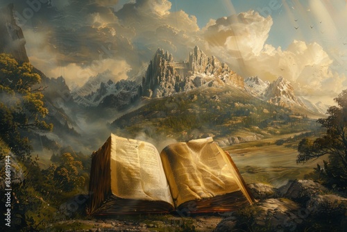 Immerse yourself in an enchanted storybook landscape filled with fantasy, magic, and adventure