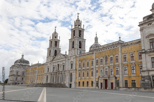 National Palace of Mafra, Portugal - cloudy sky