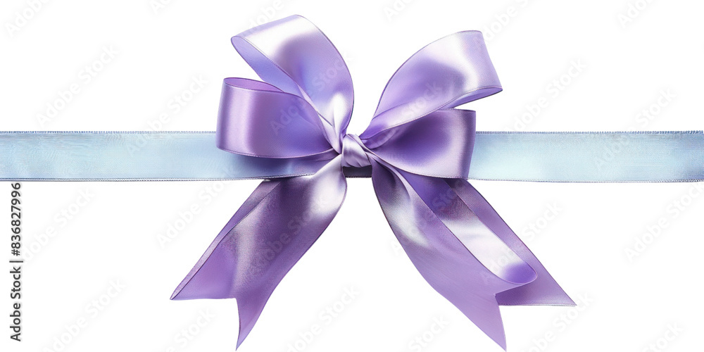 Periwinkle color satin ribbons and bow isolate on transparent png. Holiday Edition, Ribbon decorative shiny. Periwinkle color satin ribbons and bow isolate on transparent png. Holiday Edition, Ribbon decorative shiny.