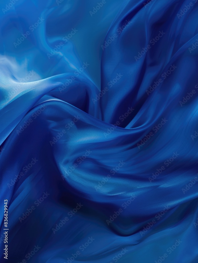 Blue Fabric Close Up Blue Fabric Close Up