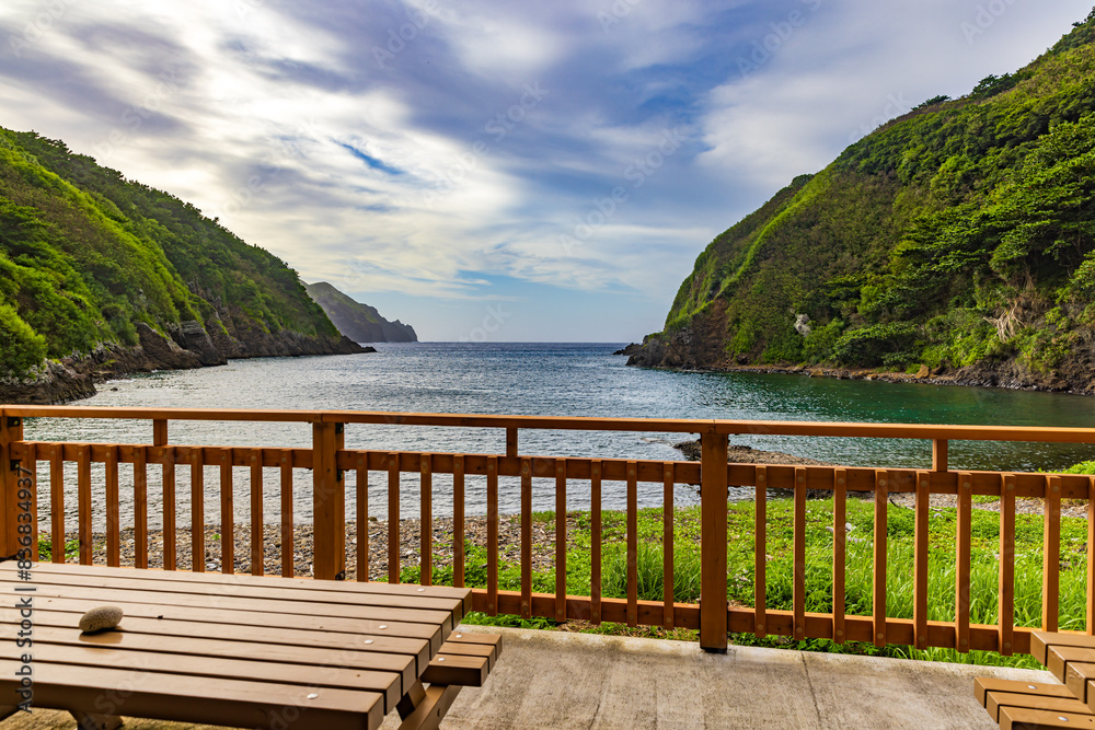 小笠原諸島・母島　北港の風景　
