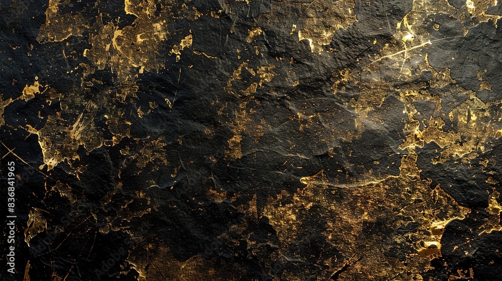 Gleaming black-gold texture with a hint of mystery, ideal for high-end designs Gleaming black-gold texture with a hint of mystery, ideal for high-end designs