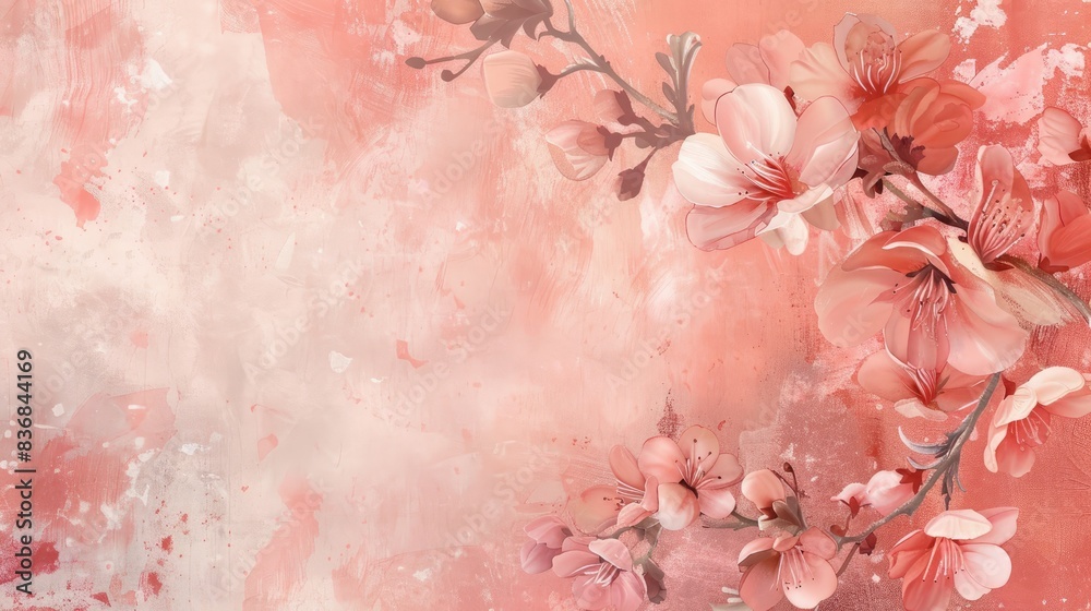 A muted coral backdrop, with a hint of sophistication, ideal for your text overlays. A muted coral backdrop, with a hint of sophistication, ideal for your text overlays.