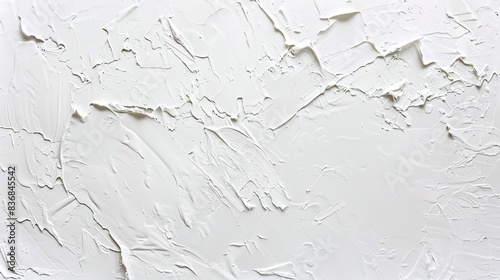 Refined and polished, this textured white surface elevates the presentation of your work. 