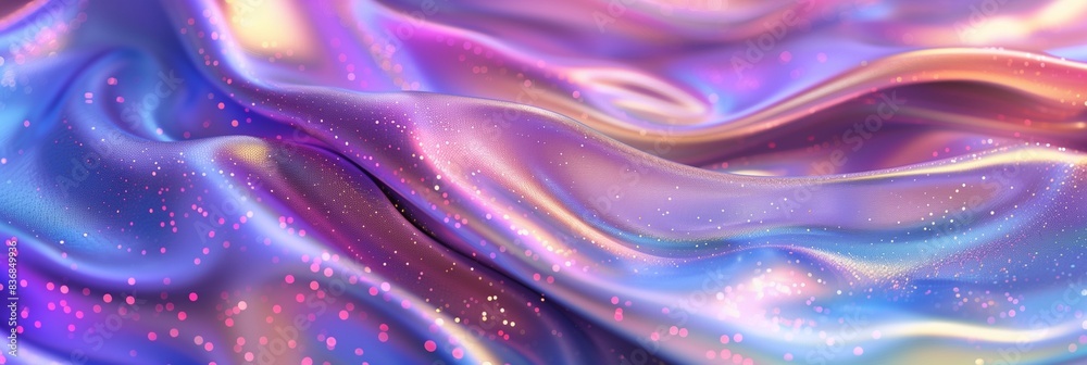 Banner, Luminous Holographic Backdrop Banner, Luminous Holographic Backdrop