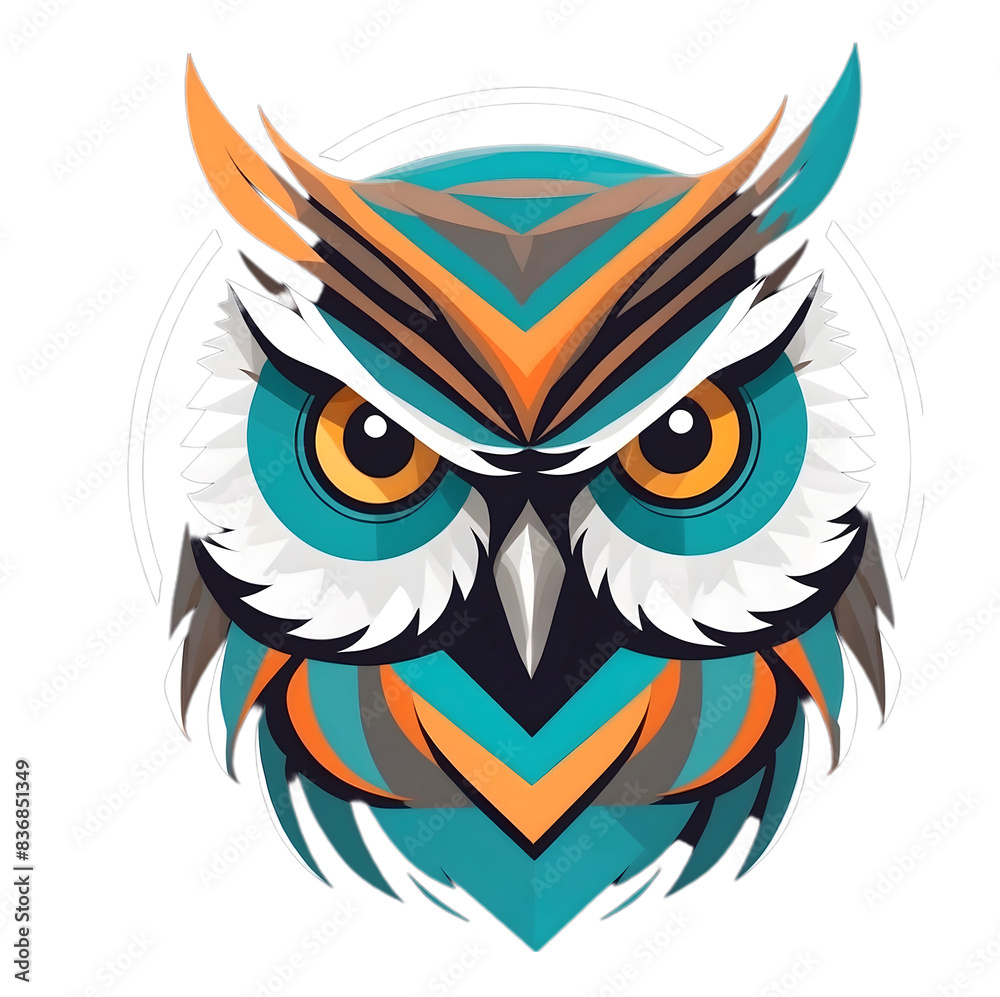 Fototapeta premium OWL LOGO