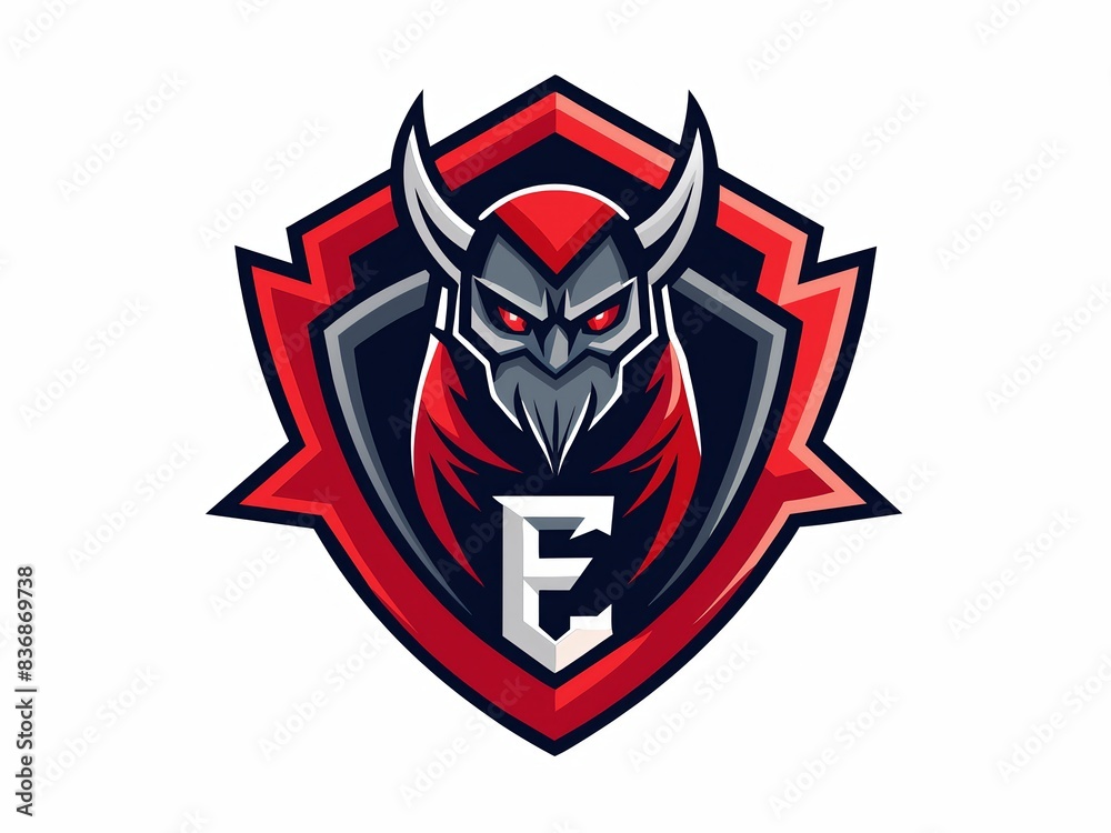 Dynamic E-Sport Gaming Logo Design Featuring a Fierce Owl Mascot with Bold Red and Black Colors, Perfect for Competitive Gaming Teams, Streaming Channels, and Digital Branding Dynamic E-Sport Gaming Logo Design Featuring a Fierce Owl Mascot with Bold Red and Black Colors, Perfect for Competitive Gaming Teams, Streaming Channels, and Digital Branding