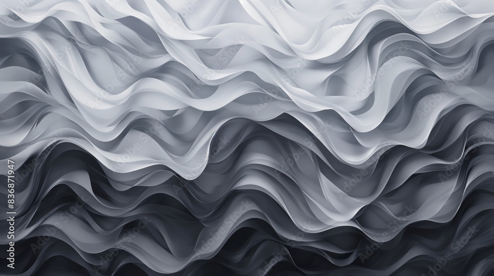 The image is a black and white photo of a wave