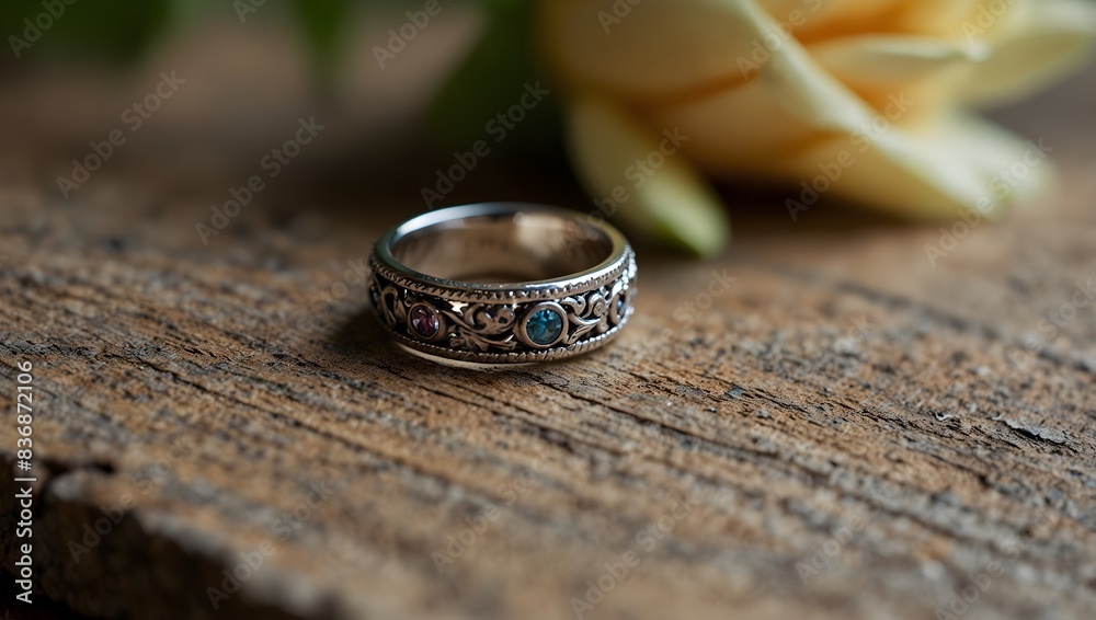 Adorned with memories, the ring whispers tales of love and loss ai_generated Adorned with memories, the ring whispers tales of love and loss ai_generated