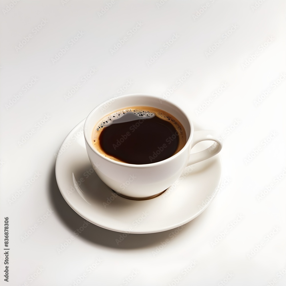 cup of coffee isolated on white background cup of coffee isolated on white background