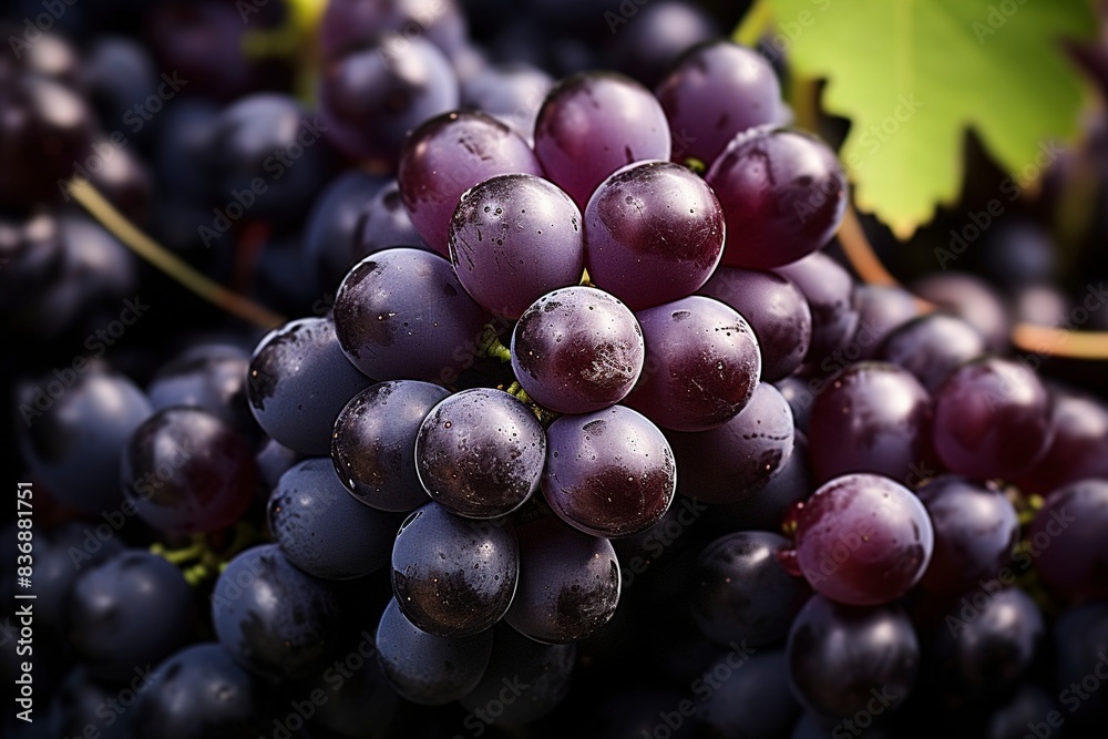 grapes and wine background, generative ai grapes and wine background, generative ai