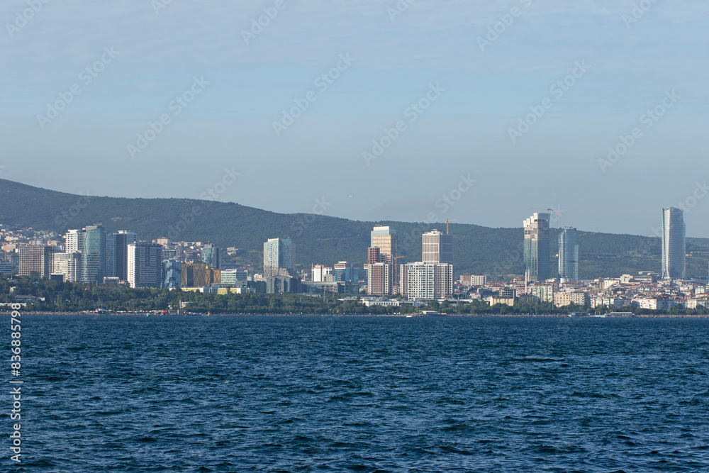 A partial view of Maltepe and Kartal in Istanbul A partial view of Maltepe and Kartal in Istanbul