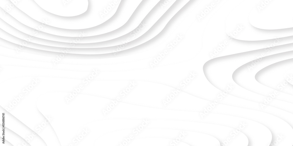 Background with lines Modern white carve wave line abstract luxury 3d papercut background. Abstract decoration, white pattern lines gradients topographic canyon map light relief texture, curved layers Background with lines Modern white carve wave line abstract luxury 3d papercut background. Abstract decoration, white pattern lines gradients topographic canyon map light relief texture, curved layers