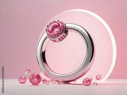 white pink background 