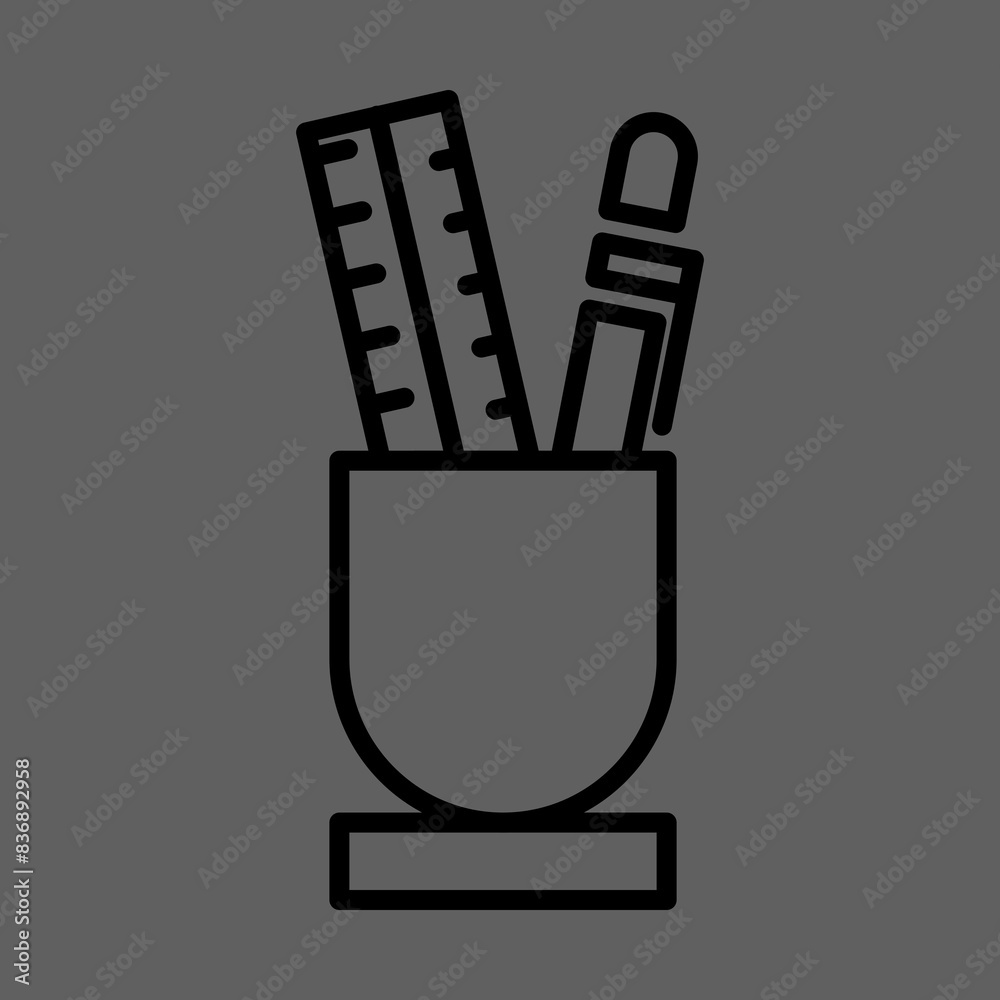 Pencil Case icon Design Pencil Case icon Design
