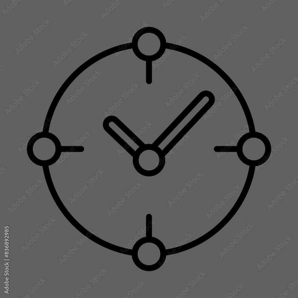 Clock icon Design Clock icon Design