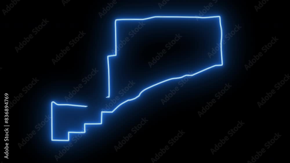 map of Mesquite in Nevada with a blue glowing neon effect map of Mesquite in Nevada with a blue glowing neon effect