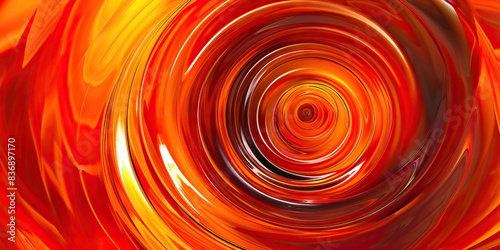 Enthusiasm (Bright Orange): A series of expanding circles symbolizing excitement or eagerness