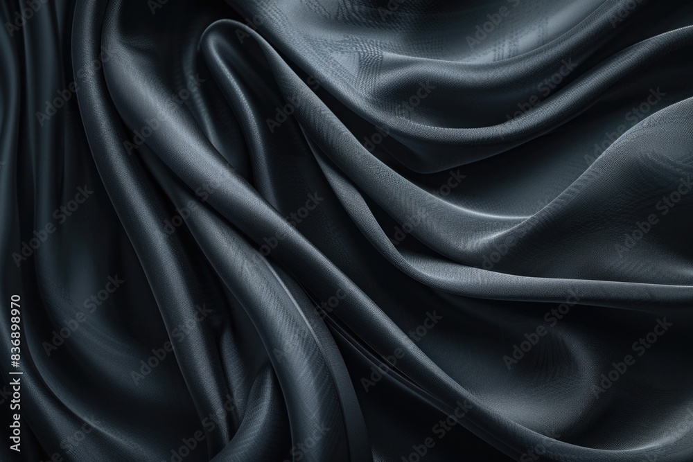 Black fabric texture Black fabric texture