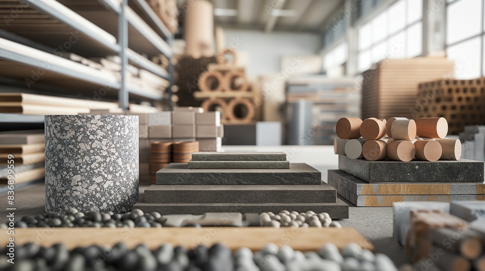 Obraz premium Selecting the Right Materials in Engineering Design and Construction: Criteria and Applications