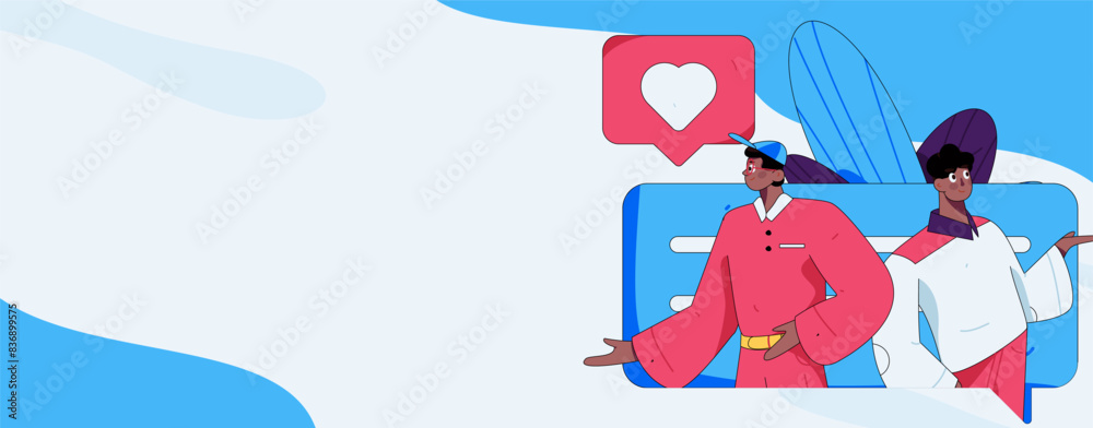 Communicate with consultants flat vector character concept operation hand drawn illustration
Communicate with consultants flat vector character concept operation hand drawn illustration