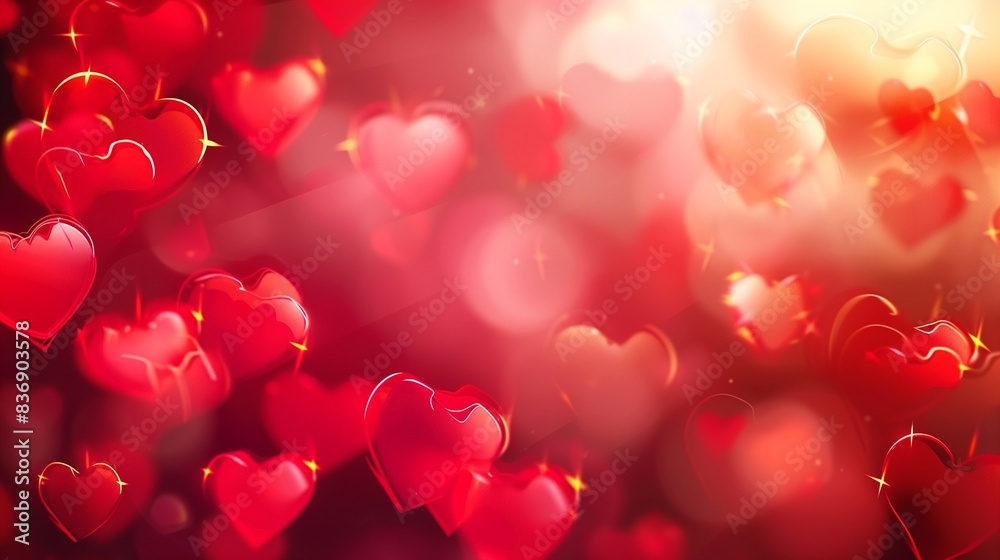 Blurred valentines day background vector design in eps 10 Blurred valentines day background vector design in eps 10
