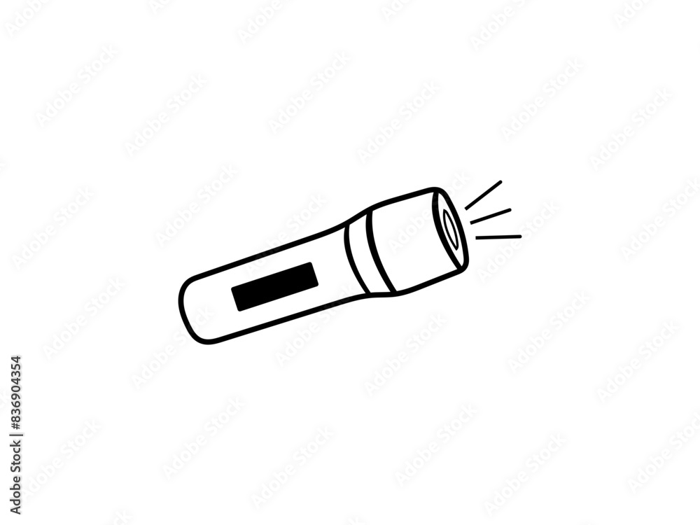 Luminous Beam Cutting-Edge Flashlight Logo and Icon Design Luminous Beam Cutting-Edge Flashlight Logo and Icon Design