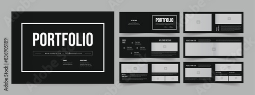 Architecture Portfolio Layout Multipurpose Portfolio Template