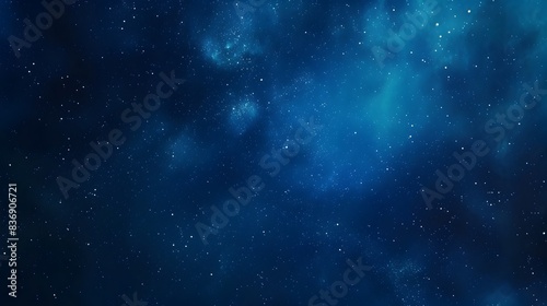 Mesmerizing Starry Night Sky with Twinkling Stars and Milky Way Celestial Backdrop for Presentations