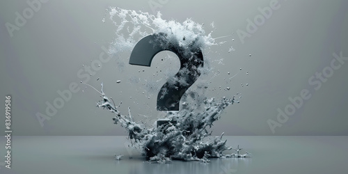 Skepticism (Gray): A question mark shape, symbolizing doubt or disbelief