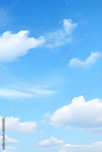 Wallpaper Mural blue sky in summer Torontodigital.ca