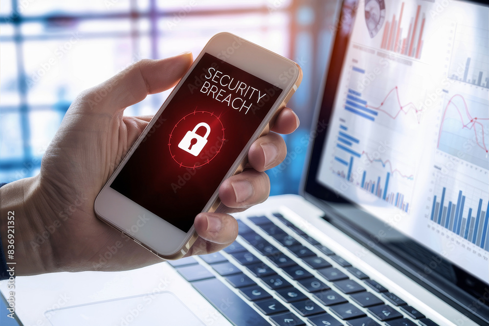 Security breach alarm Security breach alarm