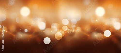 Background with a natural brown bokeh texture, suitable for copy space image.