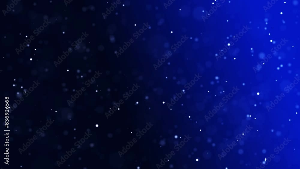 Blue Particles Background Loop Blue Particles Background Loop