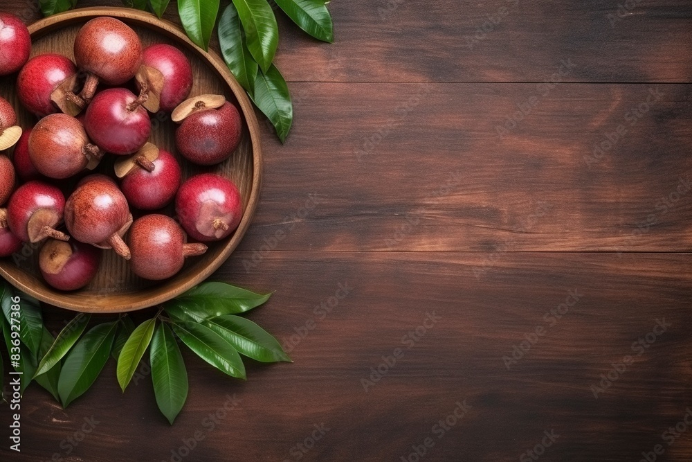 red radish on a white background, generative ai red radish on a white background, generative ai